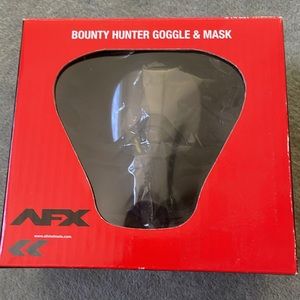 New in box AFX bounty hunter motorcycle goggle and mask
